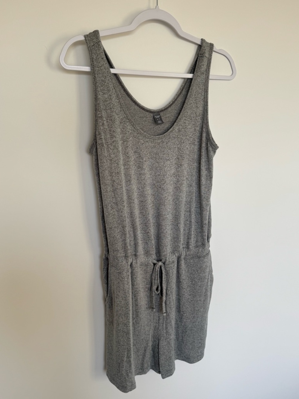 Joe Fresh Gray Soft Knit Sleeveless Romper